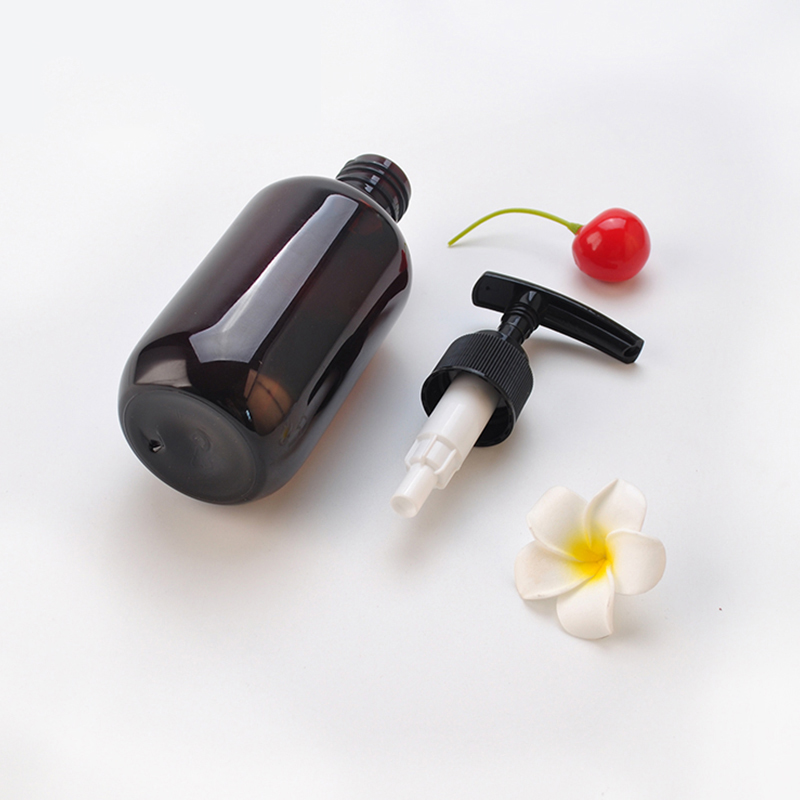 Good Quality Lotion Bottle - Amber PET Lotion Bottle Plastic Shampoo Bottle Cosmetic Packaging – TOPFEEL PACK