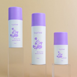 PA78 Metal-free Airless Bottle 15ml 30ml 50ml with Mono Material