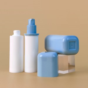 PA134 Refillable Airless Bottle PP-PCR Square Bottle Wholesale