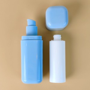 PA134 Refillable Airless Bottle PP-PCR Square Bottle Wholesale