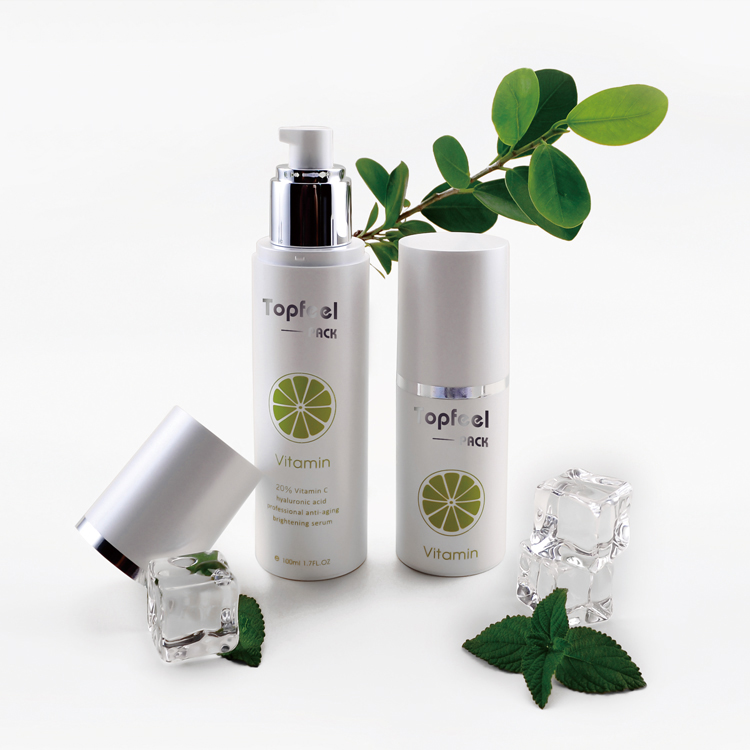 Professional China Airless Pump Bottles Wholesale - Skin Care Packaging 50ml 100ml Cylinder Plastic Cosmetic Airless Pump Bottle – TOPFEEL PACK