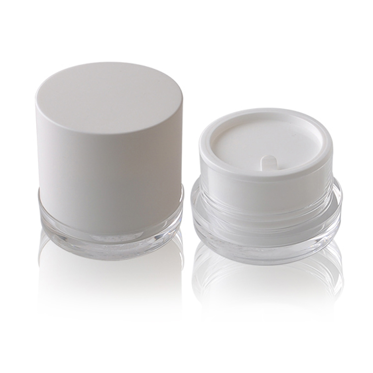 Chinese Professional Foaming Soap Bottles Bulk - Double Wall Cream Jar Cosmetics Containers and Packaging – TOPFEEL PACK