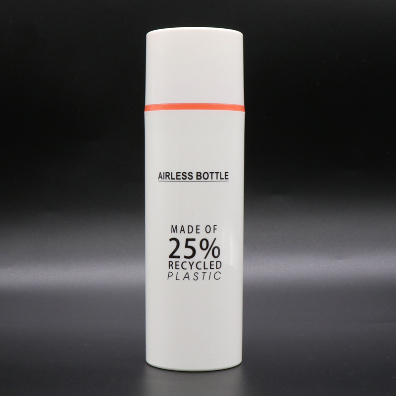 China wholesale Pcr Pet Bottles - 25% Recyclable Plastic Eco-friendly PCR Material Airless Pump Bottle – TOPFEEL PACK