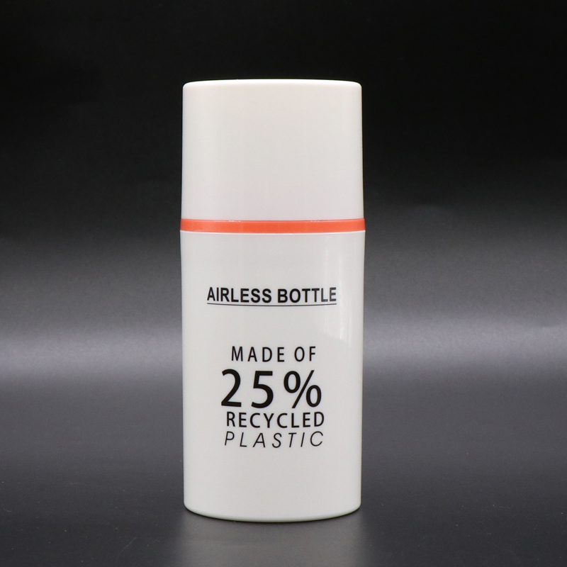 China wholesale Pcr Pet Bottles - 25% Recyclable Plastic Eco-friendly PCR Material Airless Pump Bottle – TOPFEEL PACK