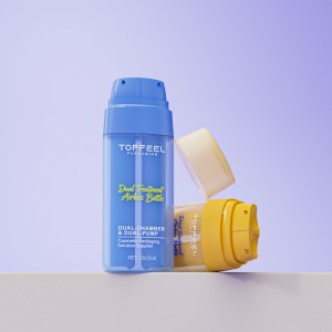 DA03 Favourable 15ml 30ml Dual Treatment Pumps Airless Bottle