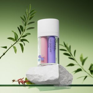 DA08 OEM Tri-Chamber Airless Bottle For Serum Lotion