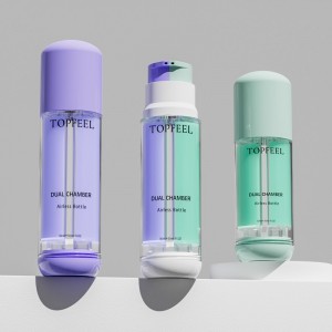 DA11 Round Dual Chamber Airless Pump Bottle Supplier