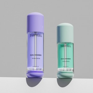 DA11 Round Dual Chamber Airless Pump Bottle Supplier