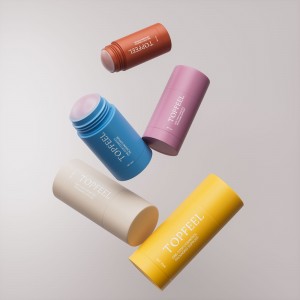 DB01 Round Deodorant Container Twist Up Container Provider