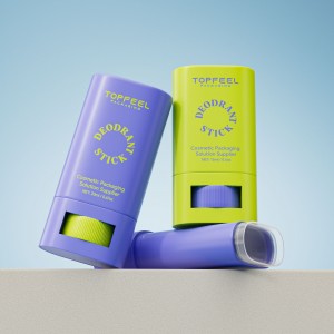 DB04 15ml Oval Moisture Balm Stick Container, OEM Deodorant Twist Up Bottle