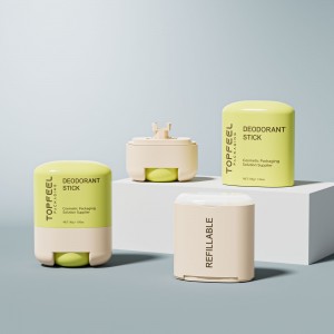 DA07A Refillable Deodorant Stick Container OEM Cosmetic Packaging