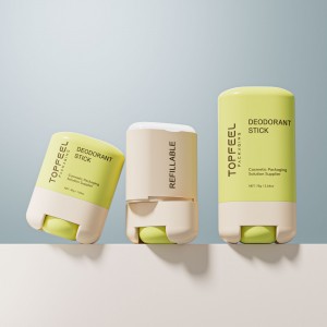 DA07A Refillable Deodorant Stick Container OEM Cosmetic Packaging