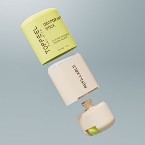 DA07A Refillable Deodorant Stick Container OEM Cosmetic Packaging