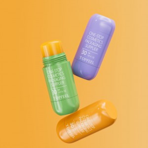 DB10 Deodorant Stick Round 30ml Blush Stick Container Factory Produced