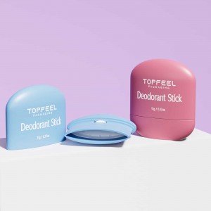 DB11 11g Pebble Shape Flat Deodorant Stick Container