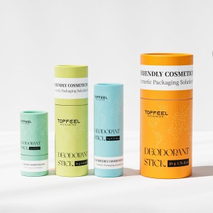 DB22 Eco-Friendly Paper-Plastic Deodorant Stick Packaging