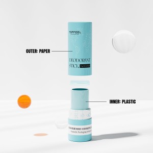 DB22 Eco-Friendly Paper-Plastic Deodorant Stick Packaging
