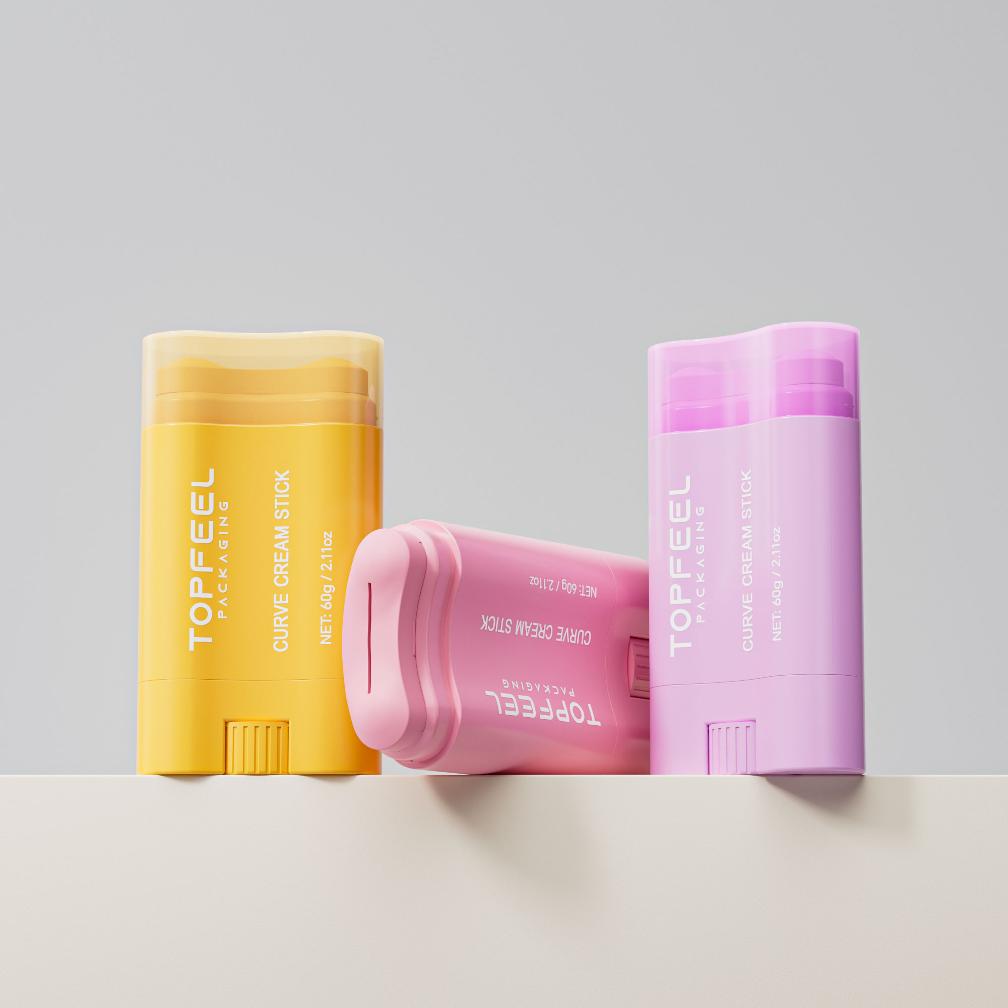 DB32 60g Curve Cream Stick for Gel Sunscreens & Soft Body Balms