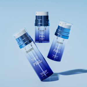 DL03 Dual Chamber Lotion Bottle Packaging Solution for Dual Formula