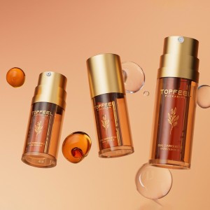 Botol Lotion Dua Ruang DL05 | Kemasan Kosmetik 2-in-1 untuk Serum & Krim