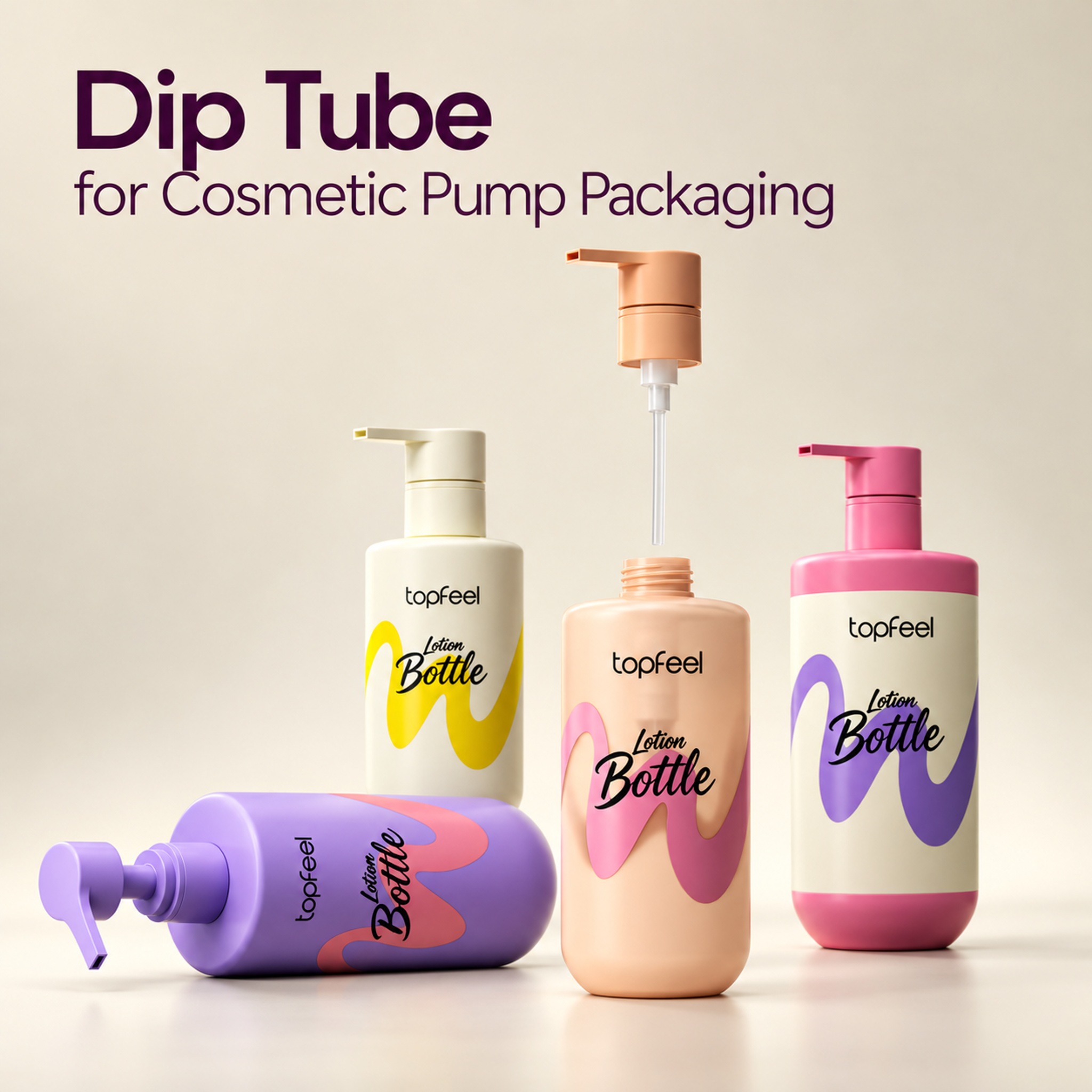 How to Specify a Dip Tube for Cosmetic Pump Packaging