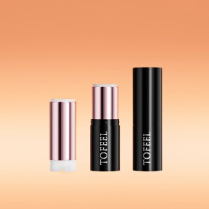 LP01 LP02 Black Refillable Lipstick Tube Cosmetic Lipstick Tube Packaging