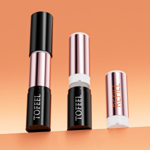 LP01 LP02 Black Refillable Lipstick Tube Cosmetic Lipstick Tube Packaging