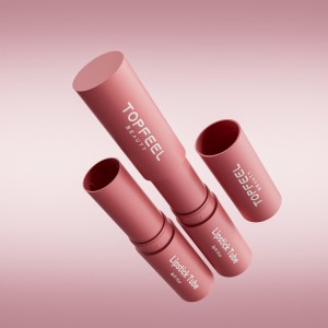 MA-185 OEM Empty Round Lipstick Tube Black Lip Balm Tubes