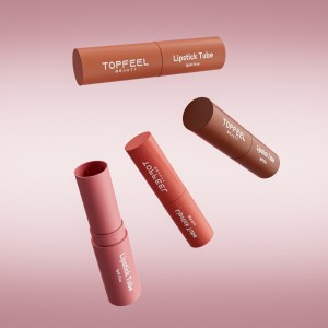 MA-185 OEM Empty Round Lipstick Tube Black Lip Balm Tubes