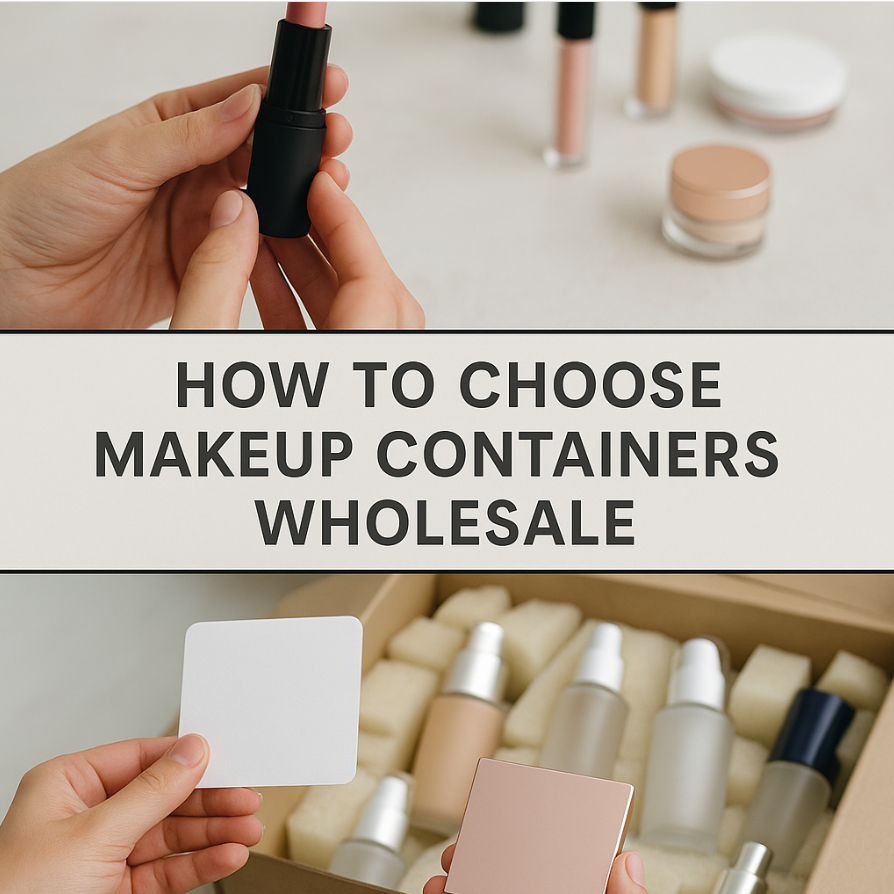 How to Choose Makeup Containers Wholesale for Your Brand