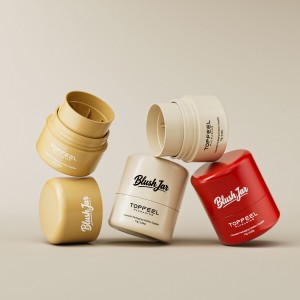 MB-28 Cream Jar Blush Tube Empty Cosmetic Containers