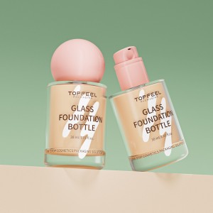MB-48 Empty Glass Foundation Pump Bottle Supplier