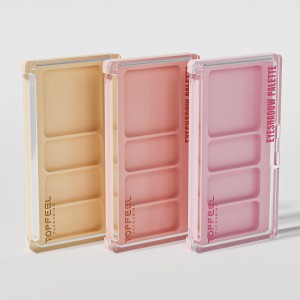 MC-27 Empty Eyeshadow Case PET Eyeshadow Palette Packaging Factory