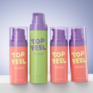 PA103 30ml 50ml Eco-friendly Refillable PCR Airless Pump Bottle