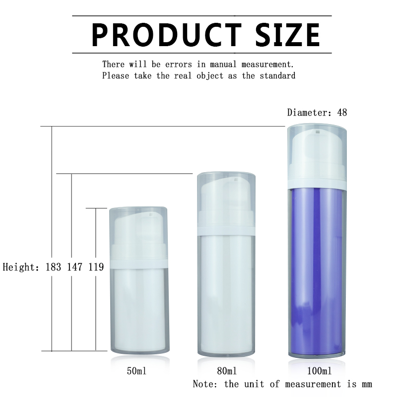 PA109 Refillable Airless Pump Bottle (1)