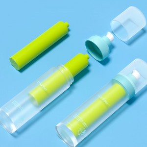 PA116 Glass Refill Airless Container Refillable Airless Pump Bottle