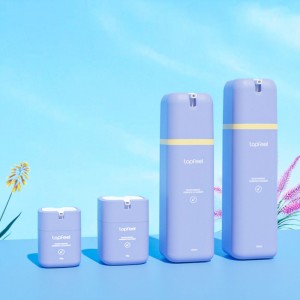 PA127 20ml 80ml 120ml High-end Square Airless Bottle