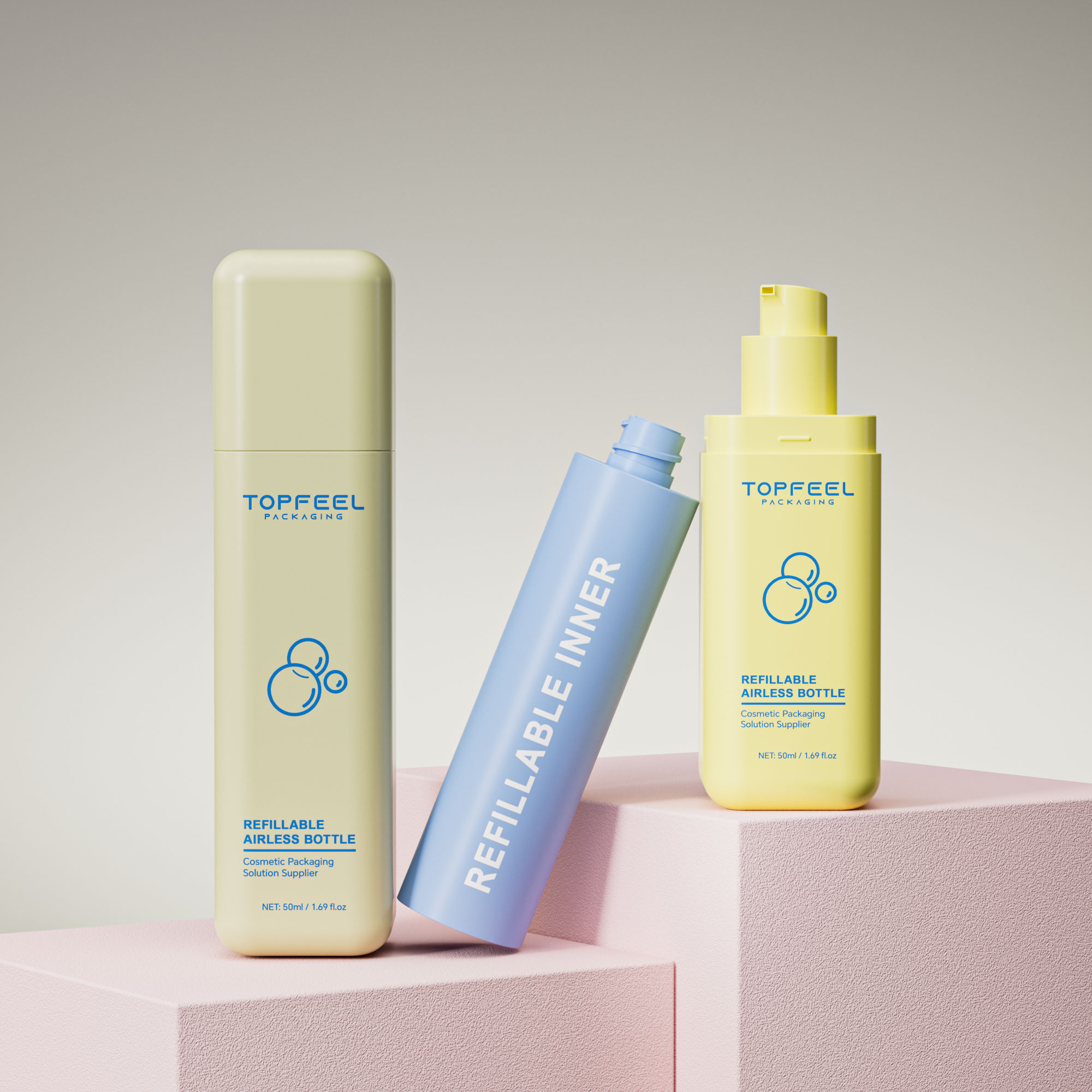PA134-refillable Airless Bottle1
