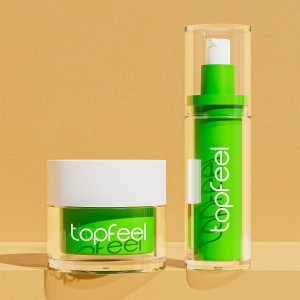 PA137 & PJ90 Refillable Airless Pump Bottle Refillable Jar Topfeel New Packaging