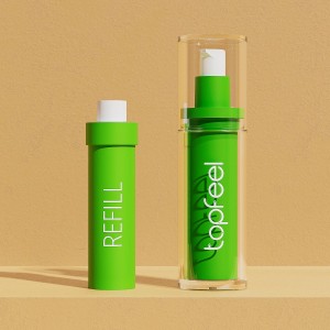 PA137 & PJ90 Refillable Airless Pump Bottle Refillable Jar Topfeel New Packaging