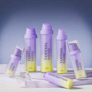 PA145 Airless Dispenser Bottle Refillable Cosmetic Container Provider