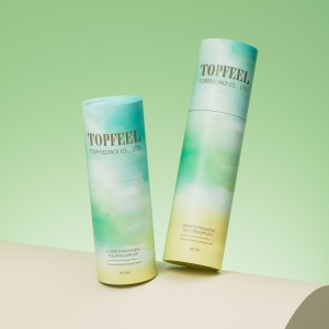 PA146 Refillable Airless Paper Packaging Eco-friendly Cosmetic Packaging