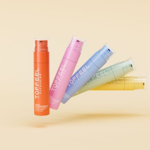 PA156 60ml Toothpaste Airless Bottle Eco-friendly Cosmetic Bottle