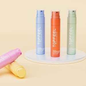 PA156 60ml Toothpaste Airless Bottle Eco-friendly Cosmetic Bottle