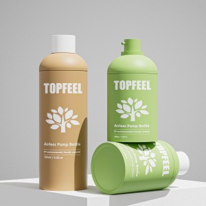 PA160 Sustainable Airless Lotion Bottle Cosmetic Containers