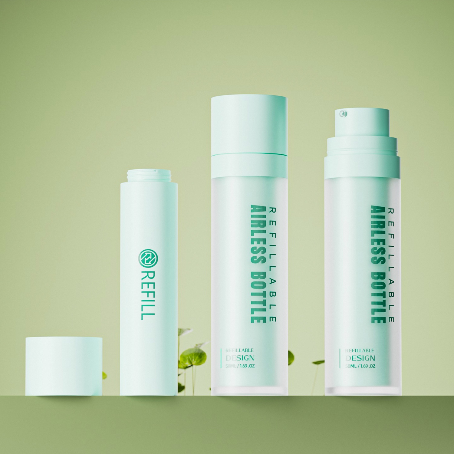 PA176 Airless Cosmetic Bottle (2)