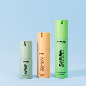 PA184 Plastic Airless Bottle Metal-Free Packaging Solution