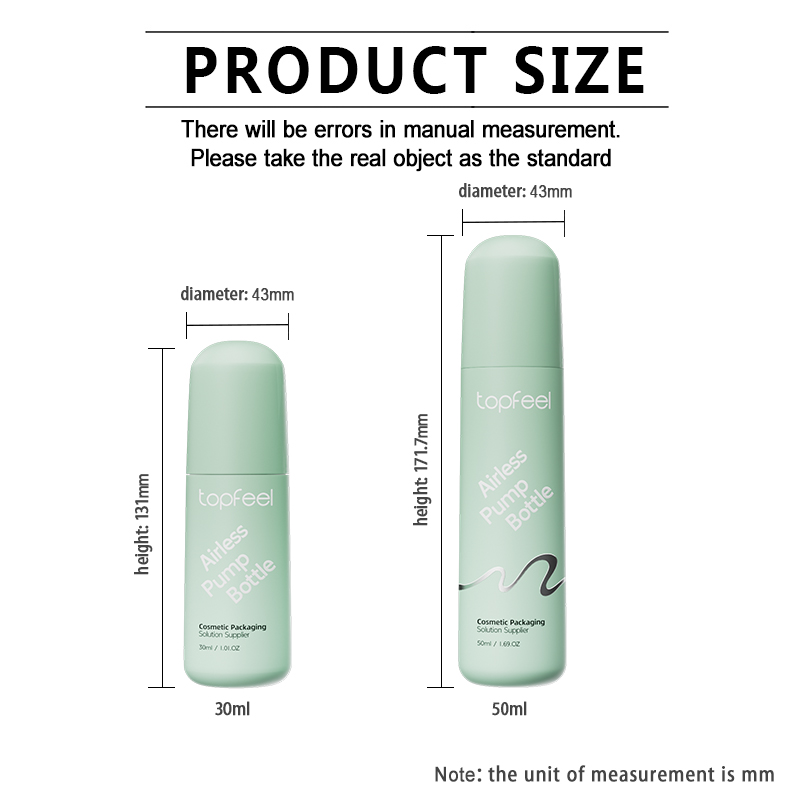 PA188 airless pump bottle