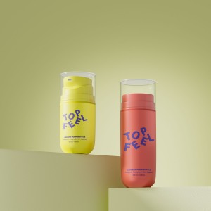 PA66-2 PP Airless Cosmetic Bottle with Multiple Pump