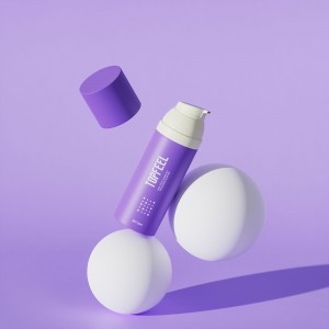 PA72 30ml 50ml 75ml Recycled PP Airless Bottle with Snap on Pump